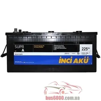 Аккумулятор для грузового автомобиля Inci Aku Supr A Heavy Duty 225Ач об