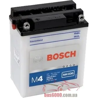 Аккумулятор для мототехники Bosch 12Ач M4 512 012 012 _YB12B-B2_