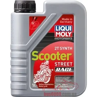 Моторное масло Liqui Moly 1053 Motorbike 2T Synth Race Scooter Street TC FD L-EGD 1 л