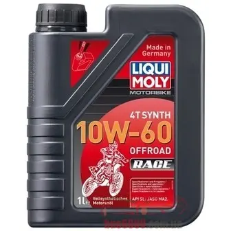 Моторное масло Liqui Moly 3053 Motorbike 4T Synth Offroad Race 10W-60 1л
