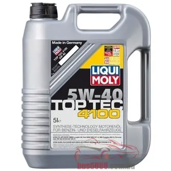 Моторное масло Liqui Moly 7501 Top Tec 4100 5W-40 5л