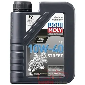 Моторное масло Liqui Moly 7609 Motorbike 4T Street 10W-40 1л