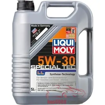Моторное масло Liqui Moly 8055 Special Tec LL 5W-30 5л