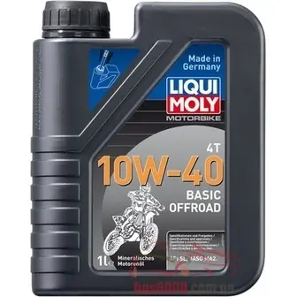 Моторное масло Liqui Moly Motorbike 4T Basic Offroad 10W-40 1л