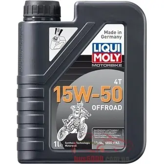 Моторное масло Liqui Moly Motorbike 4T Offroad 15W-50 1л