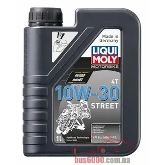 Моторное масло Liqui Moly Motorbike 4T Street 10W-30 1л