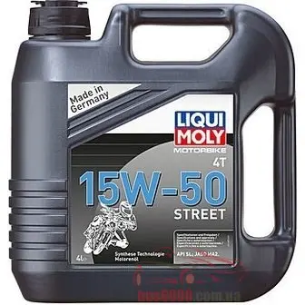 Моторное масло Liqui Moly Motorbike 4T Street 15W-50 4л