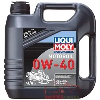 Моторное масло Liqui Moly Snowmobil Motoroil 0W-40 4 л