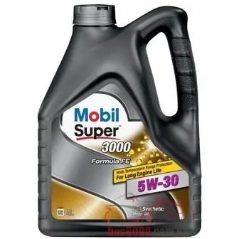 Моторное масло Mobil Super 3000 X1 FormulaFE 5W30 4л