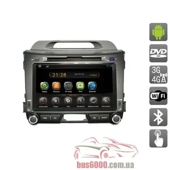 Автомагнитола AVIS AVS080AN _529_ Kia Sportage III _2010-..._