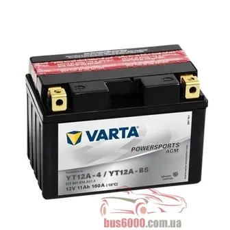 Varta 6CT-11 FUNSTART AGM (YT12A-4, YT12A-BS)