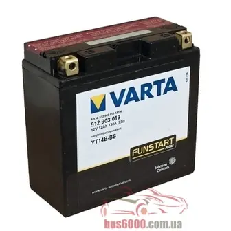 Varta 6CT-12 FUNSTART AGM (YT14B-4, YT14B-BS)
