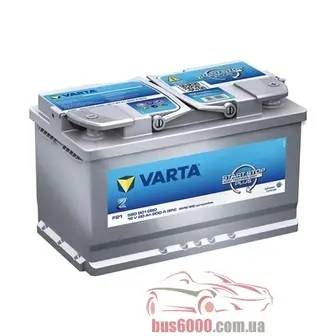 Varta 6СТ-80 Start-Stop Plus (F21) (580901080)