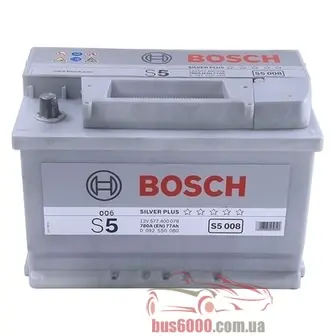 Bosch 6CT-77 АзЕ S5 Silver Plus (S50 080)