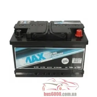4Max 6СТ-75 АзЕ Ecoline (0608-03-0007Q)