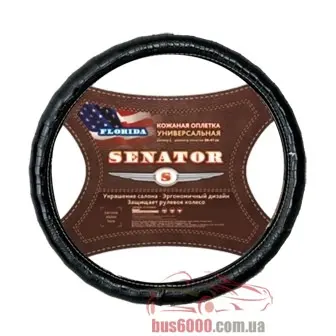 Оплетка на руль Senator Florida M Black _OPLS0703_